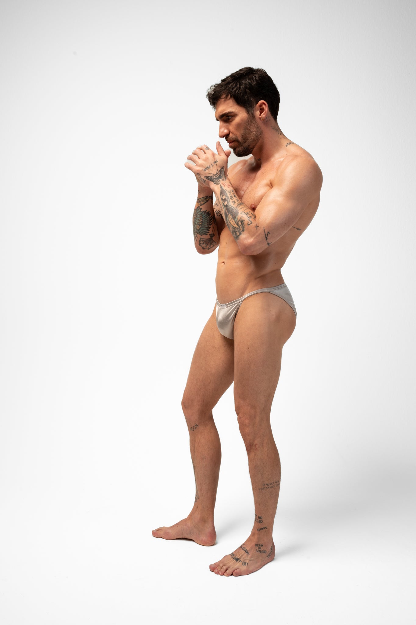 SILVER STRAP BRIEF
