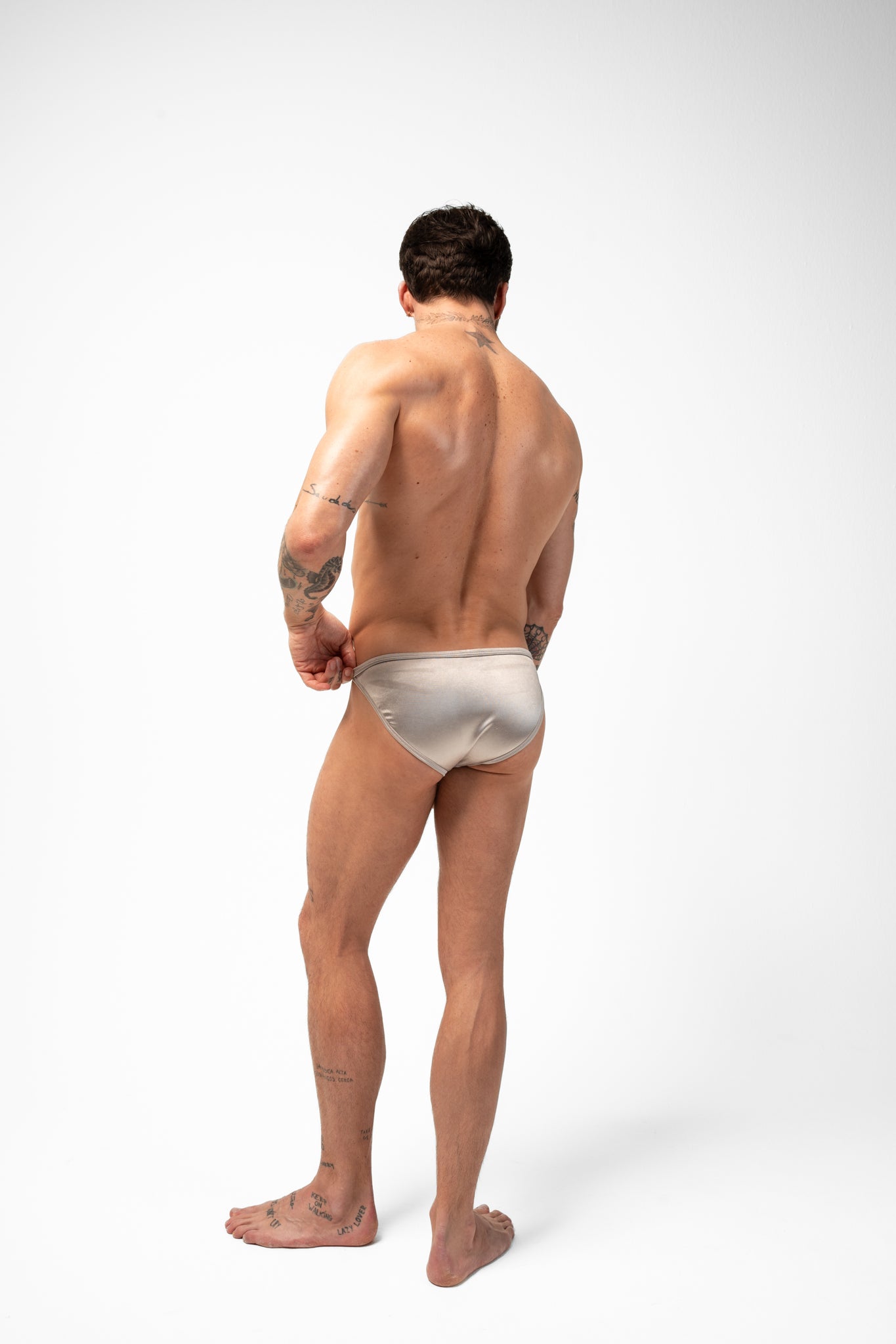 SILVER STRAP BRIEF