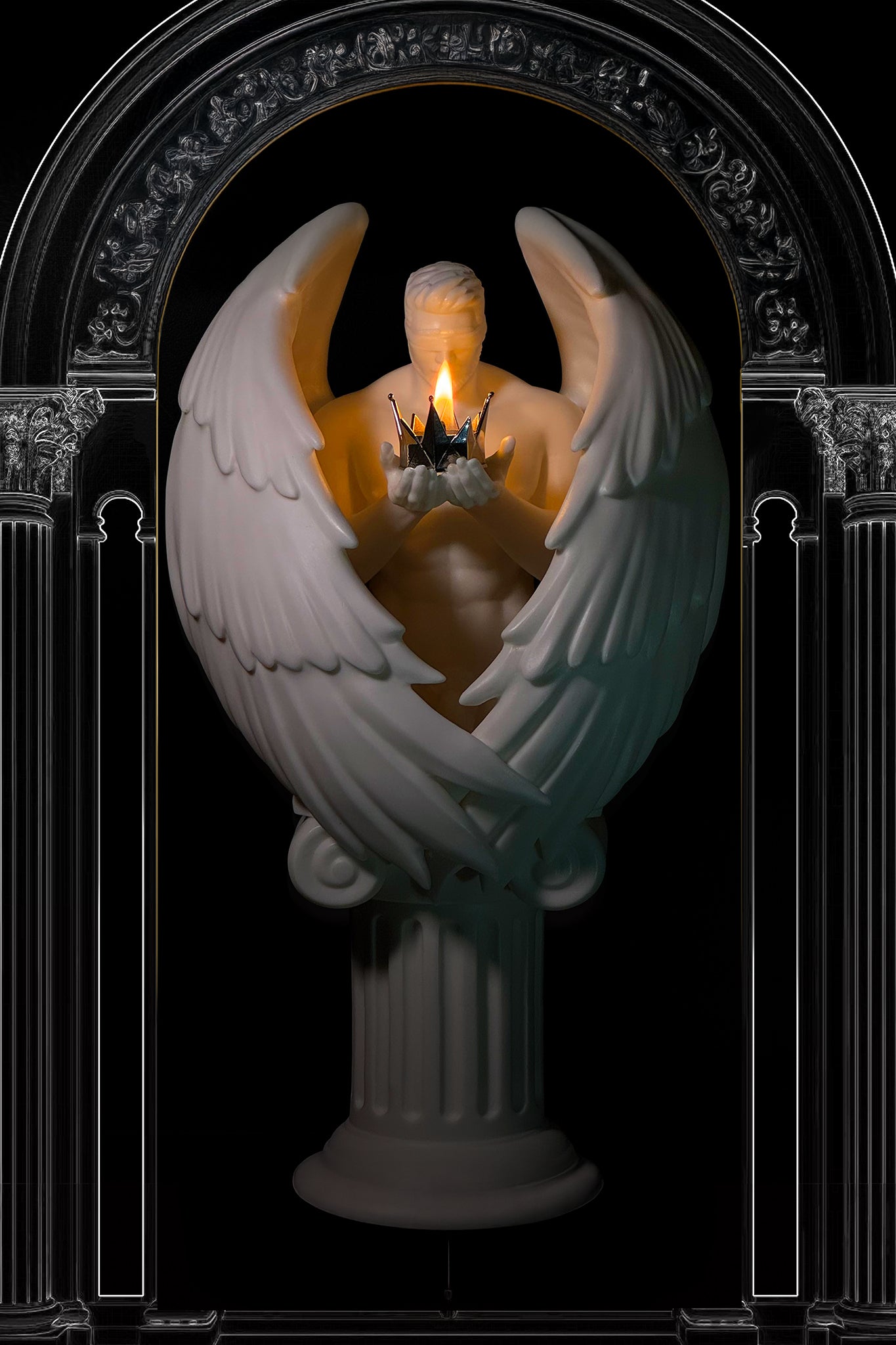 Candle Holder Set Porcelain PRE-ORDER CHOCSTUDIO